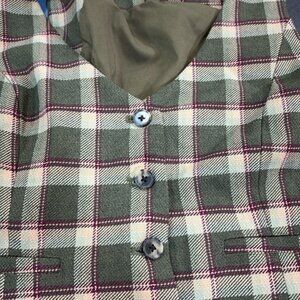 47 Wilfred Plaid Vest